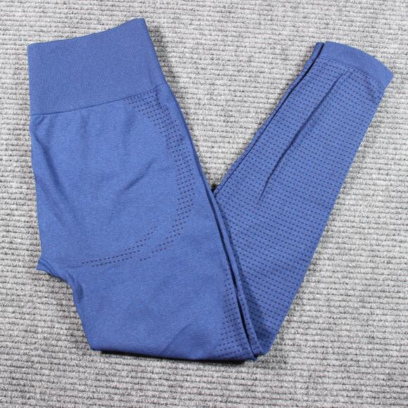 Gymshark Pants - Gymshark Leggings Womens S Blue Energy Seamless High Waist